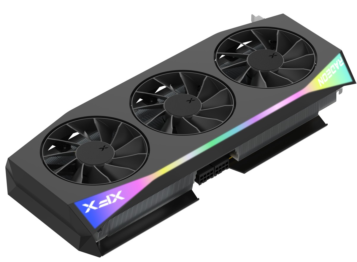 XFX Mercury AMD Radeon RX 9070XT OC Gaming Edition with RGB 16GB GDDR6, HDMI 3xDP, AMD RDNA™ 4 (RX-97TRGBBB9) - Image 2