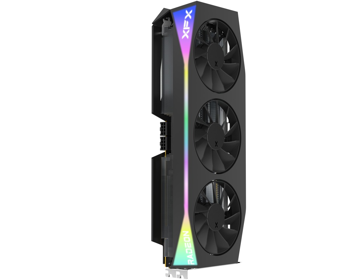 XFX Mercury AMD Radeon RX 9070XT OC Gaming Edition with RGB 16GB GDDR6, HDMI 3xDP, AMD RDNA™ 4 (RX-97TRGBBB9) - Image 3