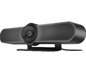 Logitech MeetUp 4K Conferencecam with 120-degree FOV & 4K Optics HD Video & Audio Conferencing Camera System for Small Meeting Rooms