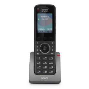 Snom M55 Pro DECT Handset (UK), DECT 6.0 wireless technology, Indoor range up to 50m, HD audio, Integrated Bluetoot, 2.4' 240 × 320 TFT color display