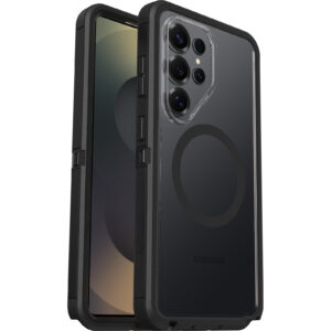 OtterBox Defender Pro XT Clear Samsung Galaxy S26 Ultra 5G (6.9') Case Dark Side (Clear/Black) - No Retail Packaging - (77-99911), 7 Years Warranty