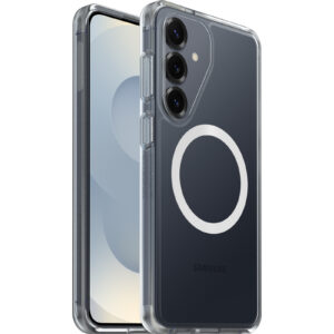 OtterBox React Magnets Samsung Galaxy S26+ 5G (6.7') Case Clear - (77-99942),DROP+ Military Standard,Raised Edges,7 Years Warranty