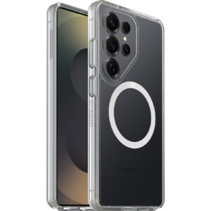 OtterBox React Magnets Samsung Galaxy S26 Ultra 5G (6.9') Case Clear - (77-99943),DROP+ Military Standard,Raised Edges,7 Years Warranty