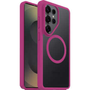 OtterBox React Magnets Samsung Galaxy S26 Ultra 5G (6.9') Case Rose Crystal (Clear/Pink) - (77-99946),DROP+ Military Standard, 7 Years Warranty