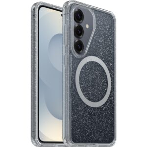 OtterBox Symmetry Clear Magnets Samsung Galaxy S26 5G (6.3') Case Stardust Clear - (77-99979), DROP+ 3X Military Standard, 7 Years Warranty