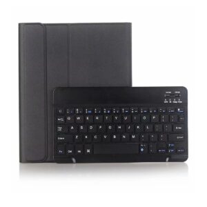USP Apple iPad A16 (11') Bluetooth Keyboard with Case Black - Slim, Lightweight, Auto Wake/Sleep Function,PU Leather, 3 Years Warranty