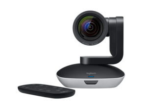 Logitech PTZ Pro 2 HD Video Camera, Exceptional Optics & HD Clarity, Wide Versatile Field of View, Plug‑and‑Play USB Connectivity
