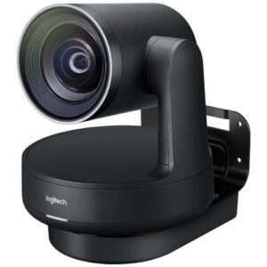 Logitech Rally Camera, Ultra‑HD Imaging SystemSupports 4K, 1440p, 1080p, and 720p,RightSight™ Auto‑Framing, Universal Compatibility