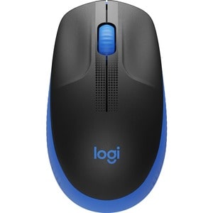 Logitech M190 Full-Size Wireless Mouse - Blue