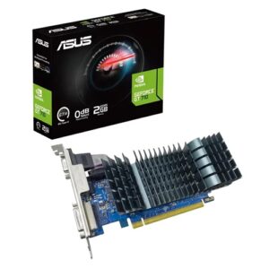 ASUS GeForce GT 710 2GB GDDR5 Low Profile Graphics Card (GT710-SL-2GD5-BRK-EVO)