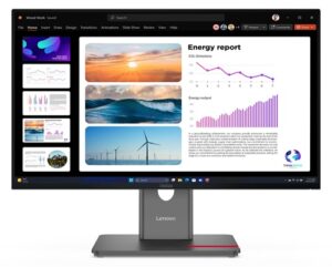 Lenovo ThinkVision P24q-40 23.8" QHD IPS USB-C Docking Monitor