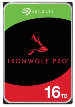 Seagate IronWolf Pro 16TB 3.5" NAS Hard Drive - SATA 6Gb/s, 7200 RPM, 256MB Cache