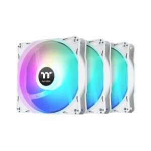 Thermaltake LE 120 ARGB PWM Cooling Fan White - 3 Pack