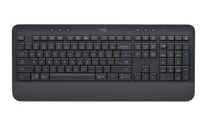Logitech Signature K650 Comfort Full-Size Wireless Keyboard with Wrist Rest - Graphite