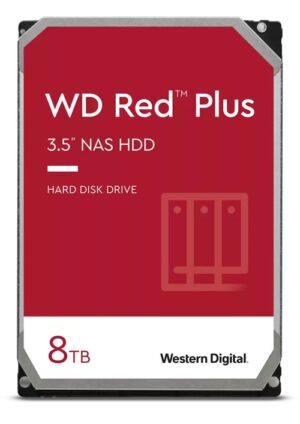 Western Digital WD Red Plus 8TB 3.5" NAS HDD SATA WD80EFPX