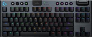 Logitech G915 X LIGHTSPEED TKL Wireless Gaming Keyboard - Black (Tactile)