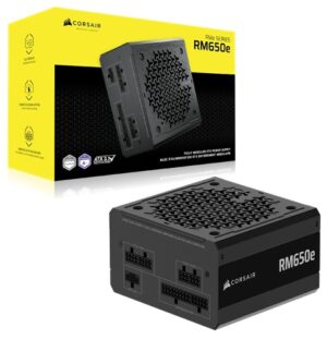 Corsair RMe Series RM650e Fully Modular Cybenetics Gold ATX 3.1 Power Supply