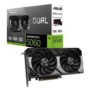 ASUS NVIDIA GeForce DUAL RTX™ 5060 8GB GDDR7 OC Edition