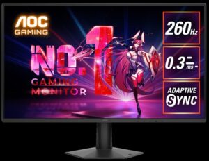 AOC 27G50Z 27" FHD IPS 240Hz 0.5ms Gaming Monitor