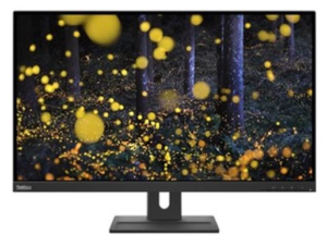 Lenovo ThinkVision E27q-20 27" QHD IPS Monitor 2K 2560 x 1440 16:9 Height Adjustable Tilt Swivel Pivot DP HDMI