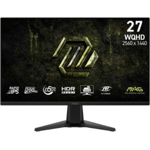 MSI MAG 275QF E20 27" WQHD Gaming Monitor