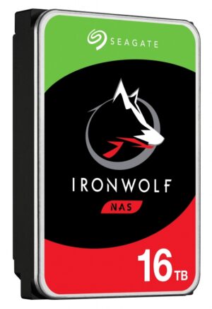 Seagate 16TB IronWolf 3.5" SATA3 NAS Hard Drive (ST16000VN001)