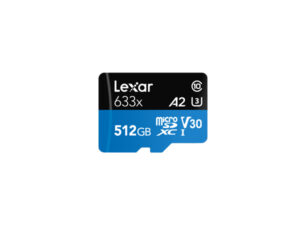 Lexar High-Performance 633x microSDXC UHS-I Card - 512GB