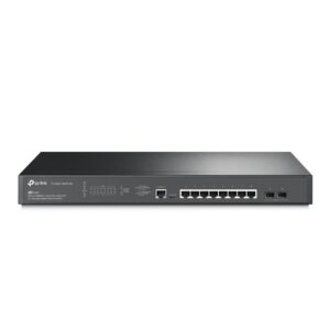 TP-Link TL-SG3210XHP-M2 JetStream 8-Port 2.5G Desktop/Rackmountable Switch with 2-Port 10G SFP+ Slots