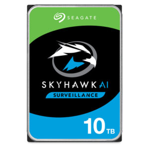 Seagate SkyHawk AI 10TB Surveillance 3.5" SATA3 Hard Drive ST10000VE001