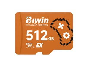 BIWIN ME300-512G microSD Express Read & Write Speed up to 900 MB/s & 800 MB/s
