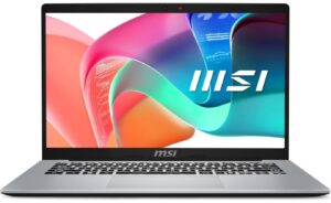 MSI Modern 14 F13MG-850AUNN 14" FHD IPS Laptop, Intel i5-1334U, 16GB RAM, 512GB SSD, Urban Silver
