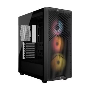 Corsair 3200D RS ARGB Mid-Tower PC Case - Smoke
