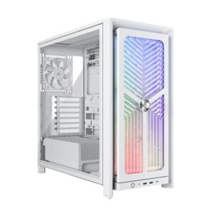 Corsair FRAME 4000X RS Mid-Tower PC Case - White