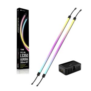 Corsair iCUE LINK LS350 Aurora RGB Light Strips - 350mm Kit