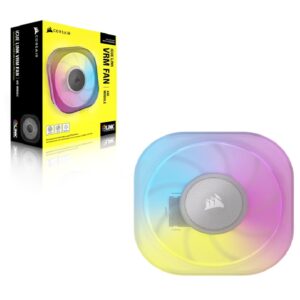 Corsair iCUE LINK CapSwap Module – VRM Fan – White