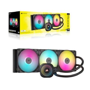 Corsair iCUE LINK TITAN 420mm RX RGB AIO Liquid CPU Cooler - Black