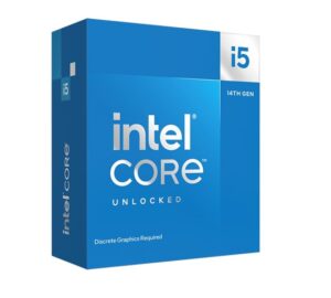 Intel Core i5-14600KF Processor (14th Gen, 14 Cores, up to 5.3 GHz, LGA1700, Unlocked)