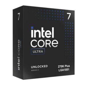 Intel Core Ultra 7 processor 270K Plus (36M Cache, up to 5.50 GHz)(15th Gen)