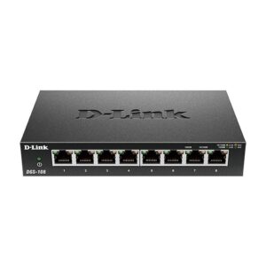 D-Link DGS-108 8-Port Gigabit Desktop Switch