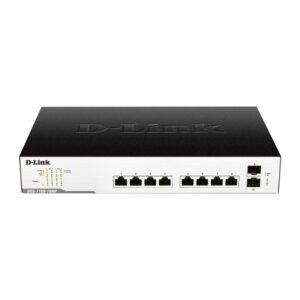D-Link DGS-1100-10MPPV2 10-Port Gigabit Smart Managed PoE++ Switch