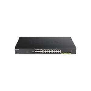 D-Link DGS-1250-28XMP 28-Port Gigabit Smart Managed PoE+ Switch
