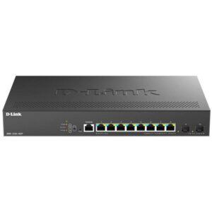 D-Link DMS-1250-10SP 10-Port Multi-Gigabit Smart Managed PoE+ Switch