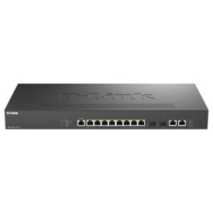 D-Link DMS-1250-12TP 12-Port Multi-Gigabit Smart Managed PoE+ Switch