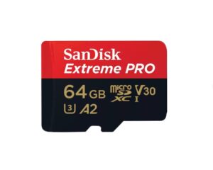 SanDisk Extreme PRO microSDXC UHS-I Card - 64GB