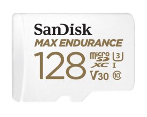SanDisk Max Endurance 128GB microSDXC Card with Adapter