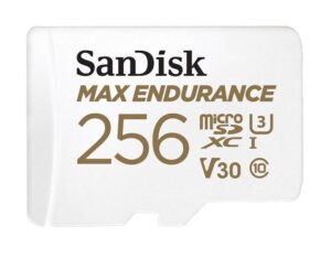 SanDisk Max Endurance 256GB microSDXC Card with Adapter