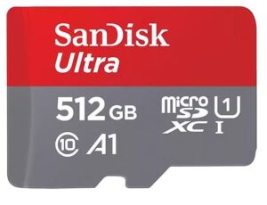 SanDisk 512GB Ultra MicroSDXC UHS-I Memory Card - 150MB/s