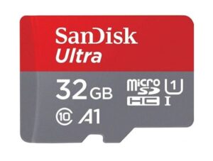 SanDisk Ultra 32GB microSDHC UHS-I Memory Card 120MB/s