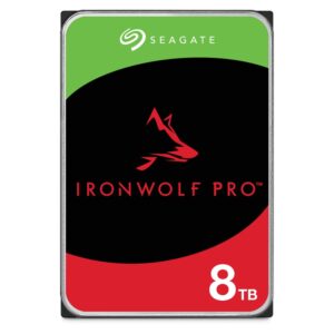 Seagate IronWolf Pro 8TB NAS 3.5-inch Internal Hard Drive (ST8000NT001)