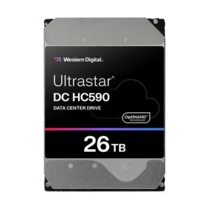 Western Digital WD Ultrastar DC HC590 Data Center Hard Drive - 26TB 3.5" SATA 7200RPM